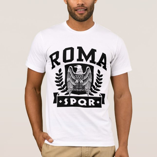 Camiseta SPQR Roma (Frente)