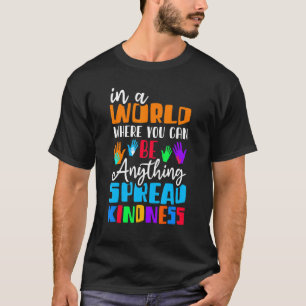 Camiseta Spread Kindness No Bullying Motivational Funny Cho