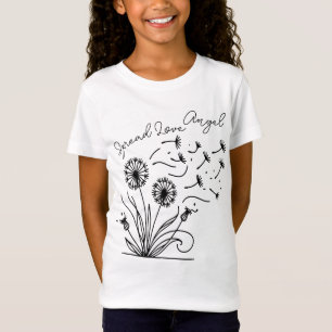 Camiseta "Spread Love", personalizável garota