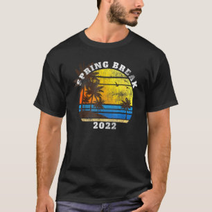 Camiseta Spring Break 2022 Beach Matching Group Party