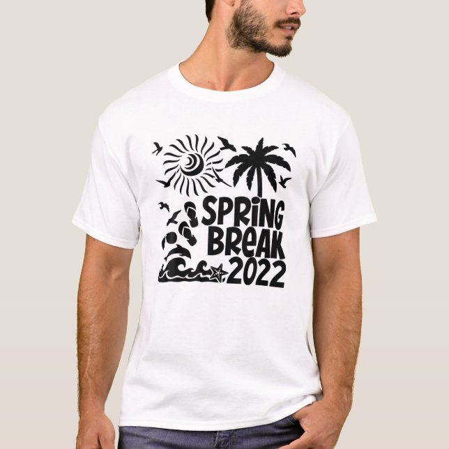 Camiseta Spring Break 2022 Family Tee Spring Break S (Frente)