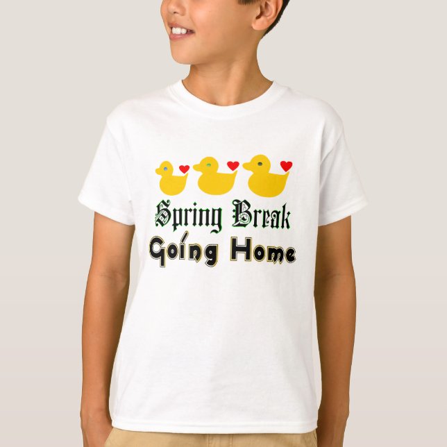 Camiseta ♫ ♥ Spring Break Home Ducks Kids'T-Shirt Willian (Frente)