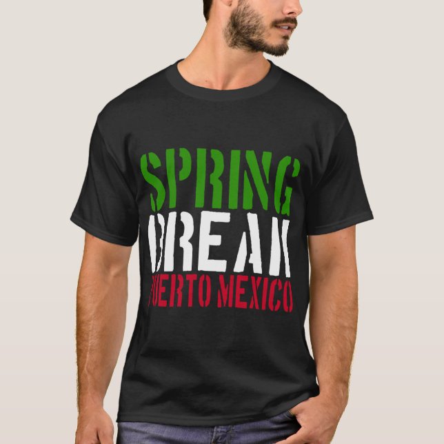 Camiseta Spring Break Puerto Meico 22 Jump Street (Frente)