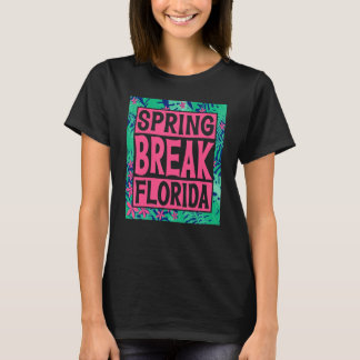 Camiseta Spring Break Senior Class Student School Trip Flor