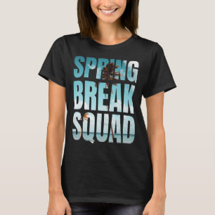 Camiseta Spring Break Squad 2022 Vintage Beach Family Match