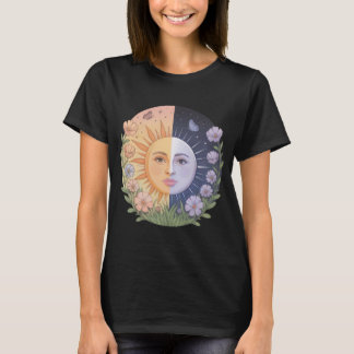 Camiseta Spring Equinox Harmony – Sun & Moon Balance Nature