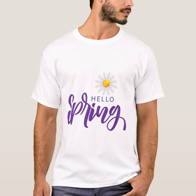 Camiseta spring primavera (Frente)