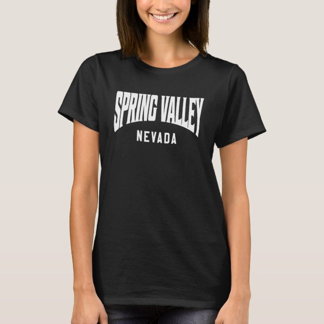 Camiseta Spring Valley Nevada (Frente)