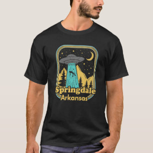 Camiseta Springdale Arkansas Ufo Alienígena Hunter 80