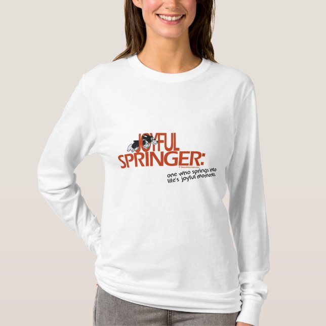 Camiseta Springer alegre definido (Frente)
