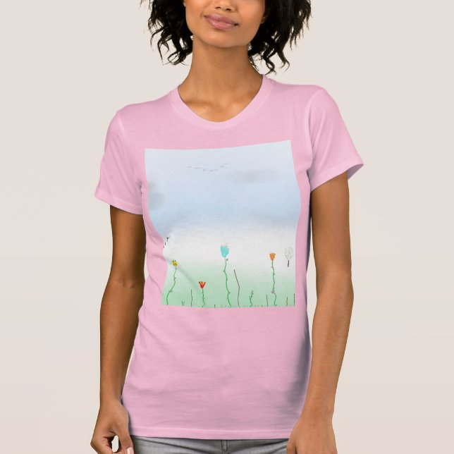 Camiseta Spring's Coming! Women's T-Shirt (Frente)