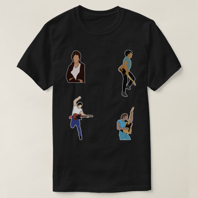 Camiseta Springsteen Sticker pack nº 2 Sticker1 (Frente do Design)