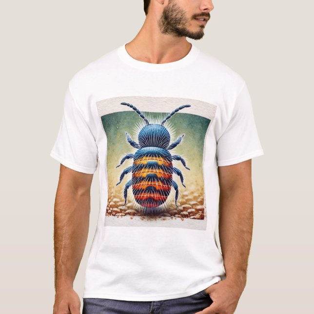 Camiseta Springtail Insect 200724IREF202 - Watercolor (Frente)