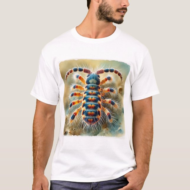 Camiseta Springtail Insect 270824IREF213 - Watercolor (Frente)
