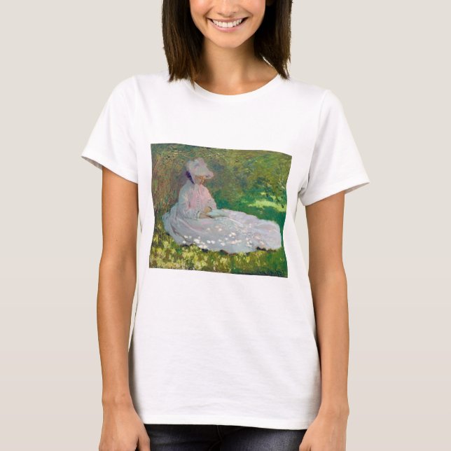 Camiseta Springtime, Monet (Frente)
