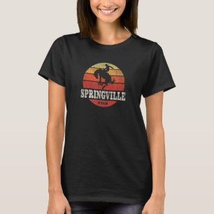 Camiseta Springville UT Vintage País Ocidental