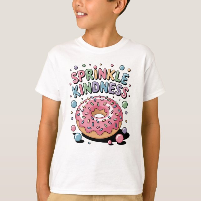Camiseta Sprinkle Kindness | Rosquinhas (Frente)