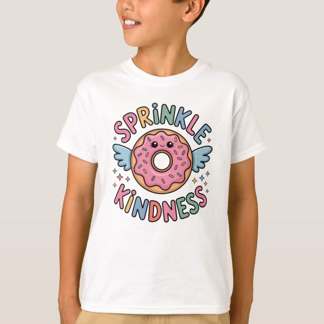 Camiseta Sprinkle Kindness | Rosquinhas (Frente)