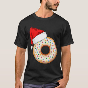 Camiseta Sprinkles de Donut Natal Em Julho Chapéu de Papai