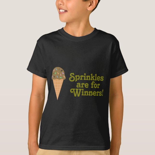 Camiseta Sprinkles é para vencedores, Champ. (Frente)