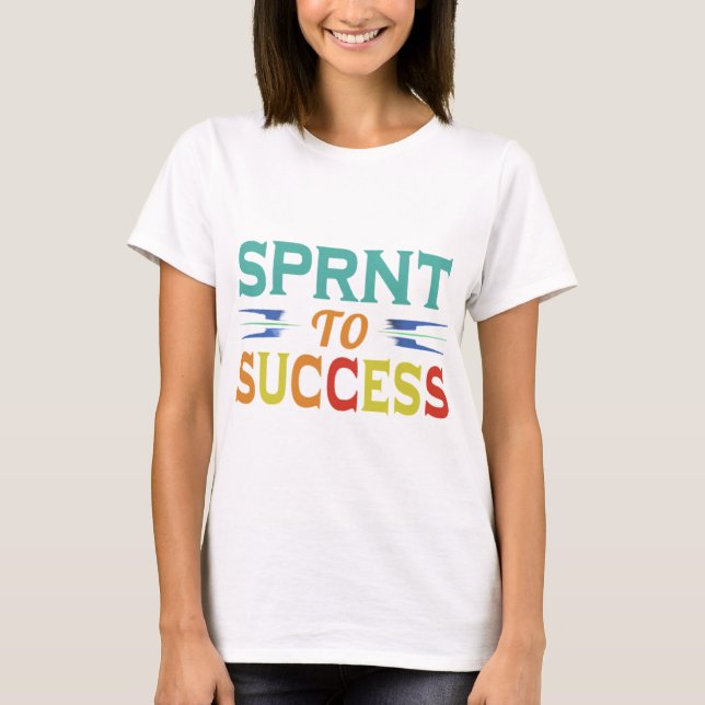 Camiseta Sprint to Success (Frente)
