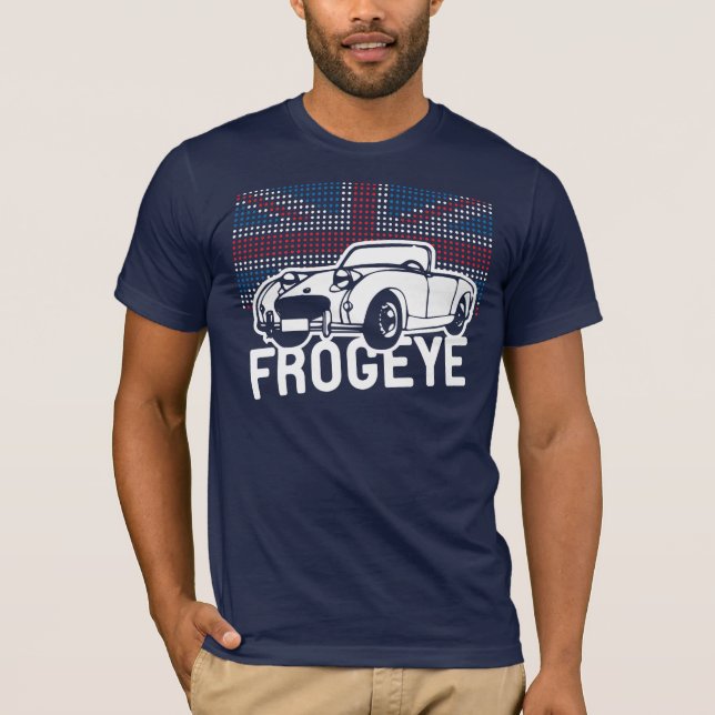 Camiseta Sprite mk1 Union Jack de Austin Healey Frogeye (Frente)