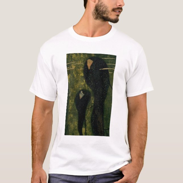 Camiseta Sprites de água, 1899 (óleo em canvas) (Frente)
