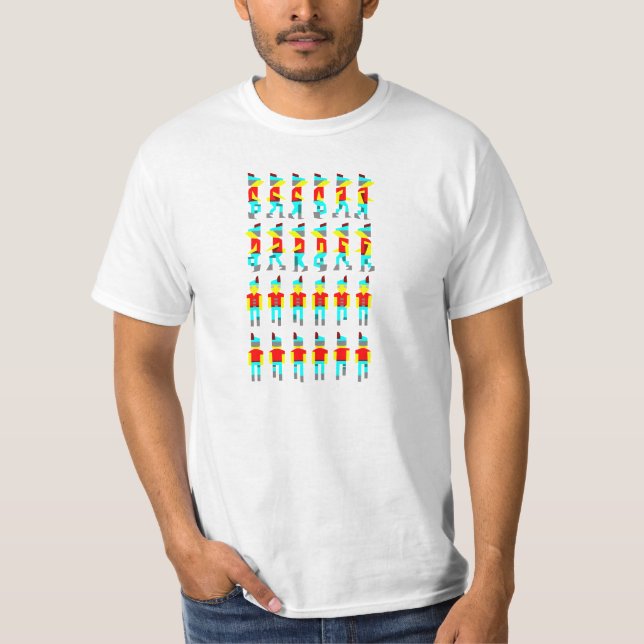 Camiseta Sprites retros (Frente)