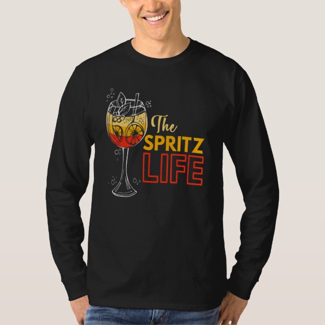 Camiseta Spritz Sprizz Life Aperol Eles Me Veem Aperollin C (Frente)