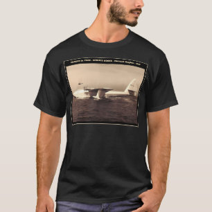 Camiseta Spruce Goose Vintage 1947 Howard Hughes - Imprensa