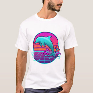 Camiseta Sprung Ins Neonlicht