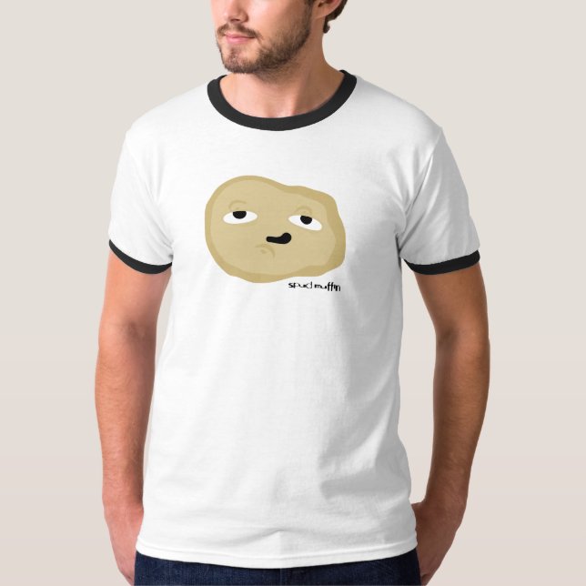 Camiseta spud o muffin (Frente)