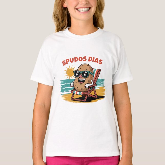 Camiseta Spudos Dias personalizável (Frente)