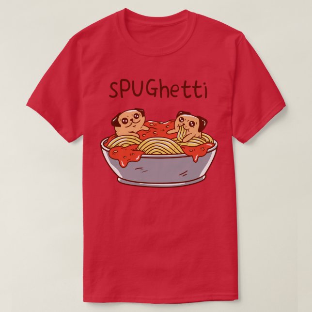 Camiseta sPUGhetti (Frente do Design)