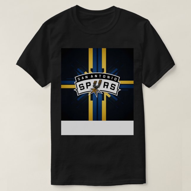 Camiseta Spurs Retro TSirt (Frente do Design)
