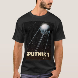 Camiseta sputnik 1 primeiro satélite