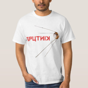 Camiseta SPUTNIK - espaço/russo/união/soviética