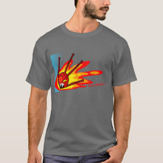 Camiseta sputnik no fogo