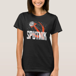 Camiseta Sputnik Satélite Spacecraft União Soviética Sp