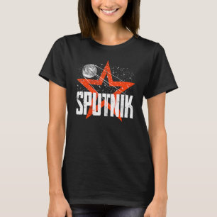Camiseta Sputnik Satélite Spacecraft União Soviética Sp