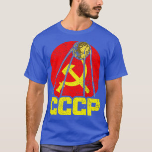 Camiseta Sputnik Satellite CCCP