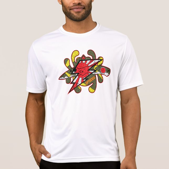 Camiseta Spyderco Knives Kamikaze Zero  (Frente)