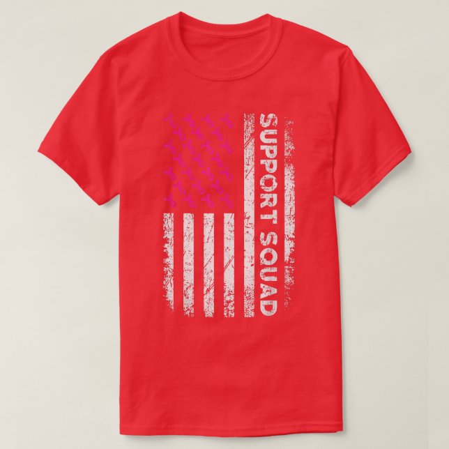 Camiseta Squ de suporte a guerreiros para conhecimento do C (Frente do Design)