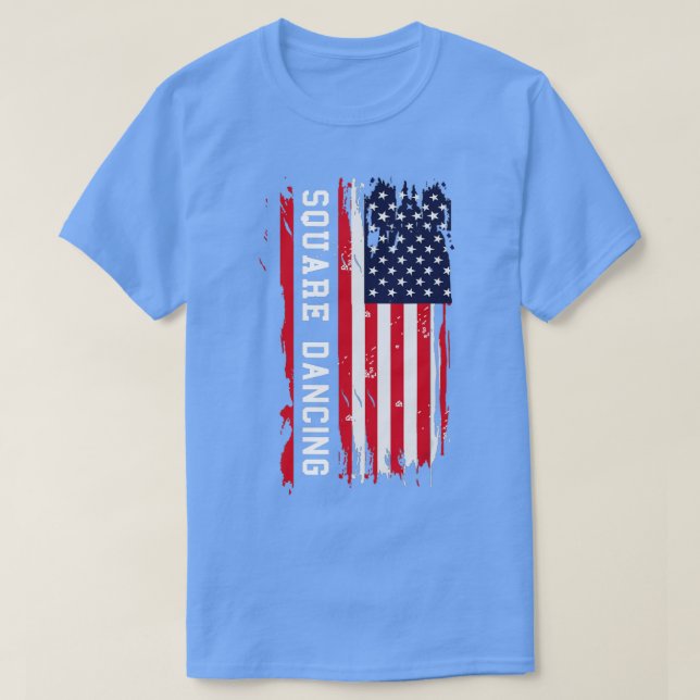 Camiseta Square Dancing Country Dance Floor Southerners  (Frente do Design)