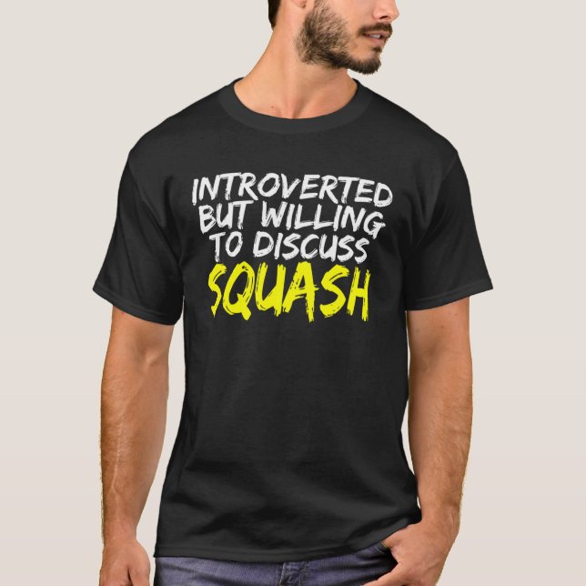 Camiseta Squash Coach  Squash Saying Squash Player (Frente)