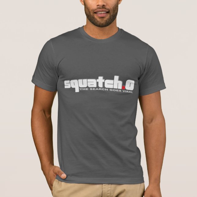 Camiseta squatch.0 A BUSCA VAI VIRAL - o ponto O de Squatch (Frente)