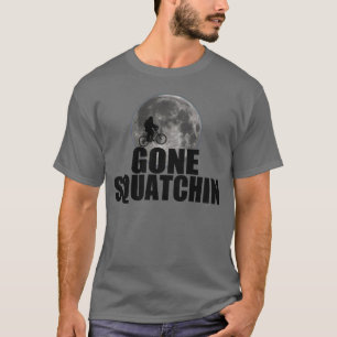 Camiseta Squatchin ido clássico Sasquatch no t-shirt da