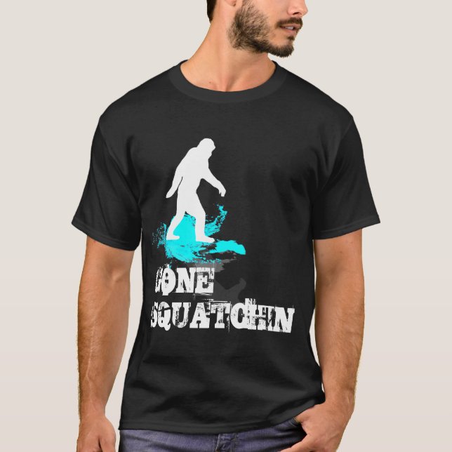 Camiseta Squatchin ido com logotipo de Bigfoot (Frente)