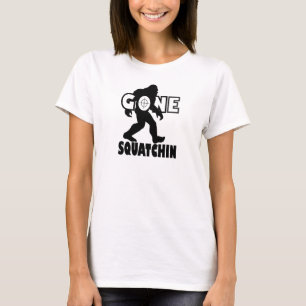 Camiseta Squatchin ido no alvo