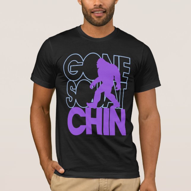 Camiseta Squatchin ido - roxo/azul (Frente)